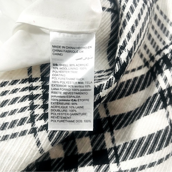 White House Black Market Women’s Size 8 Wool Blend Plaid Pencil Skirt Business - Picture 7 of 9